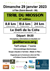Trail du Miosson Affiche 171x242