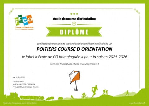 Diplôme de l'école de CO