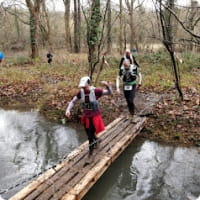 Janvier 2026 - Trail du Miosson - Le pont sur le Miosson Janvier 2026 - Trail du Miosson - Le pont sur le Miosson